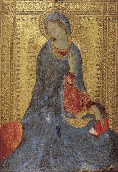 Virgin Annunciate, Simone Martini